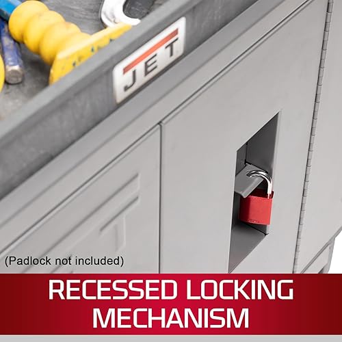 Miniatura 5 de JET PUC-4325 - Carro utilitario de resina con sistema de seguridad JT1-125 LOAD-N-LOCK