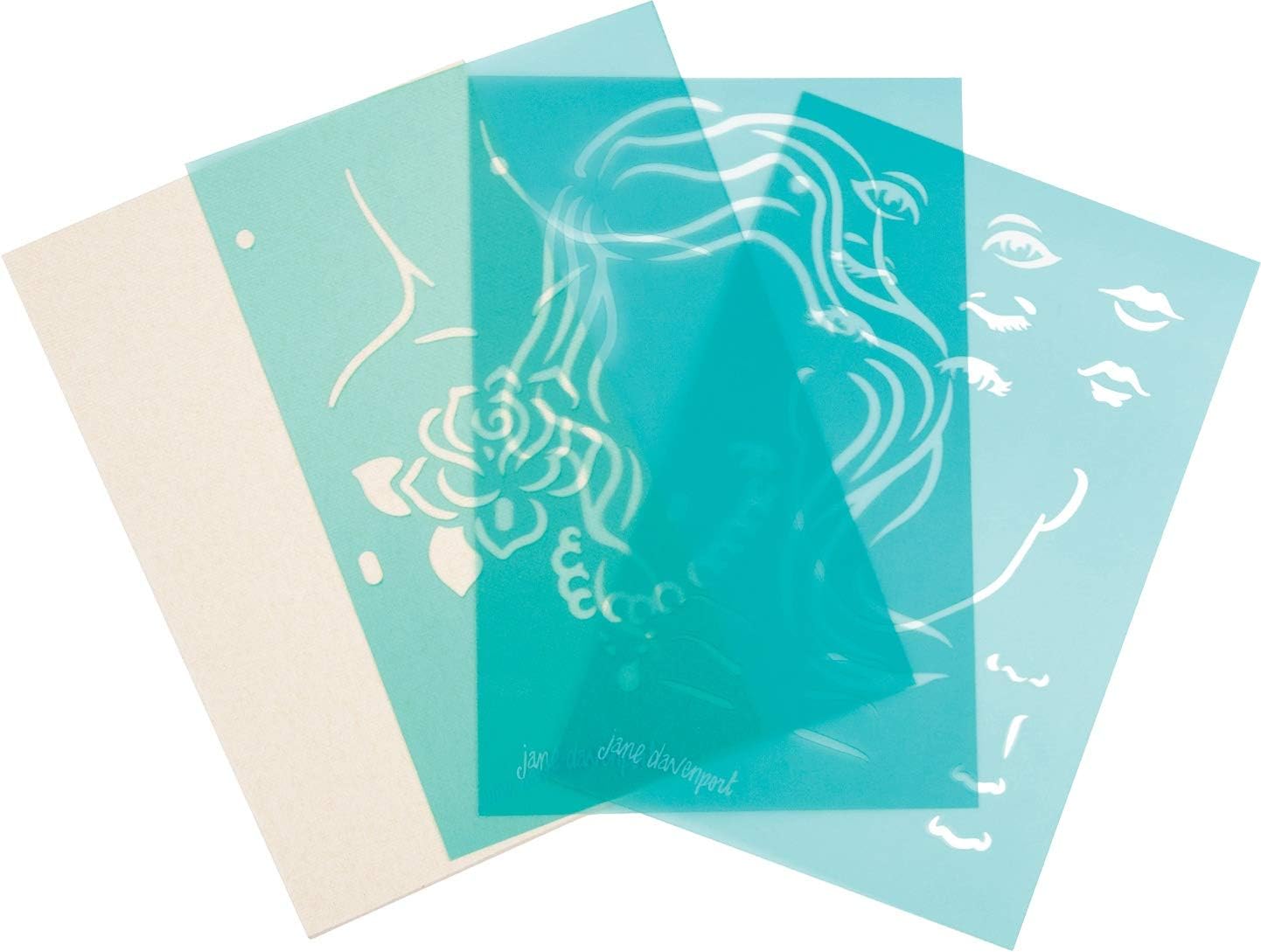 Spellbinders Foundation Layer Stencil Set, White