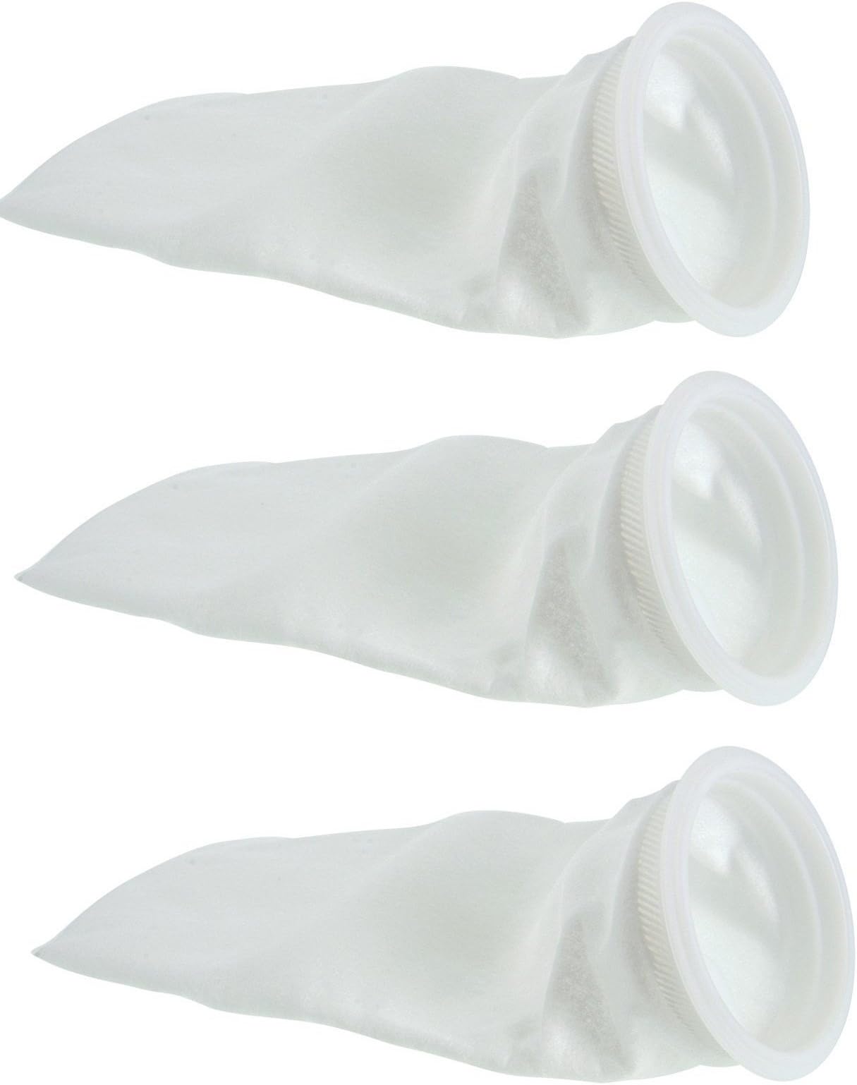 (3 Pack) 225 Micron Felt Filter Bags - 4 Inch
