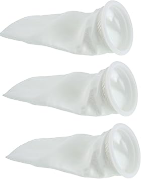 Red Sea 225 Micron Felt Filter Bags 4 Inch, Pack of 3 3 Items