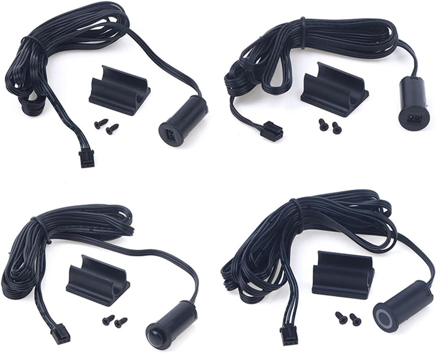 10pcs Touch Motion Sensor Switch Hand Sweep Wave On-Off 12V-24V IR Movement Sensing for Closet Cabinet Light Wardrobe Door Lamp 3P-HY(B)