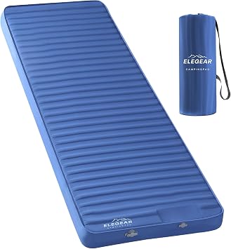 Elegear CumbreXTM Air & Foam Camping Sleeping Pad with Built-in Foot Pump
