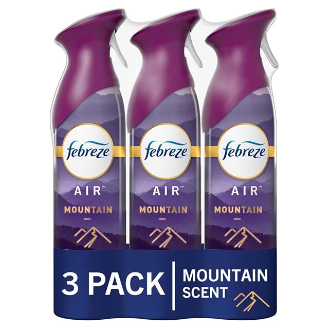 Febreze Air Mist Air Freshener Spray Odor-Fighting Room Spray Air Fresheners for Home and Bathroom and Kitchen Aerosol