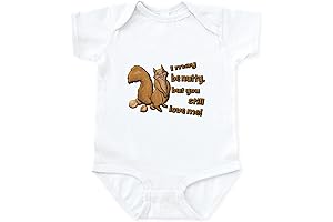"I'm Nutty" Baby Bodysuit: An Infant Essential for Style and Comfort
