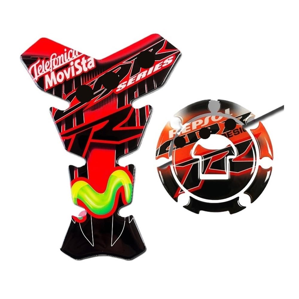 Motorcycle Fuel Tank Sticker for CBR 600 CBR250 900RR 1000RR 919 Motorbike TankPad Fuel Gas Cap Cover Tank Protector Pad Sticker Decal