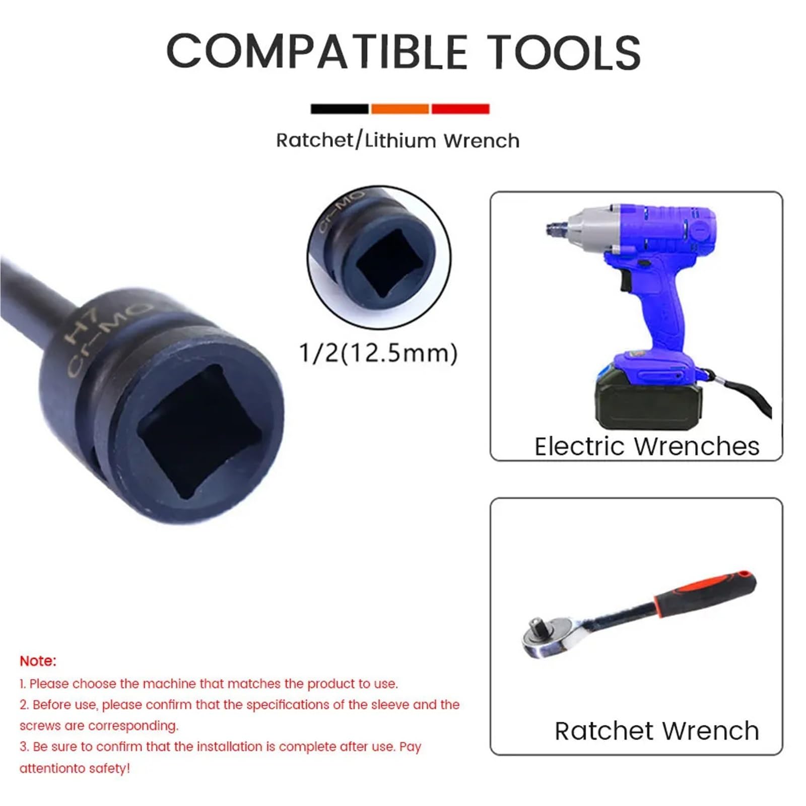 10pcs 1/2 Inch Drive Impact Torx Star Bit Socket Sets Socket Bits Set Metal Hand Tools For 1/2 Inch Square Head Wrench