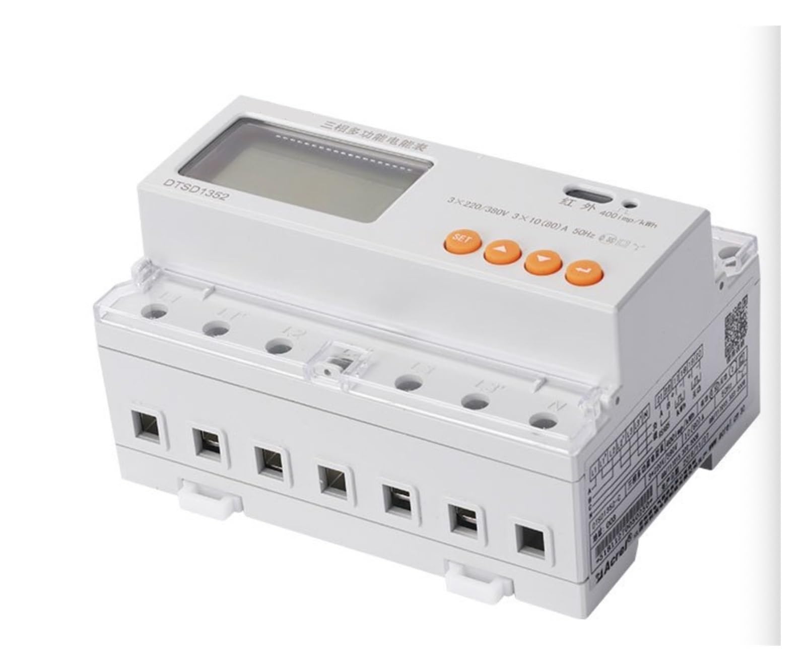 Medidor de energía trifásico DTSD1352 soluciona la lectura bidireccional en redes de 4 cables