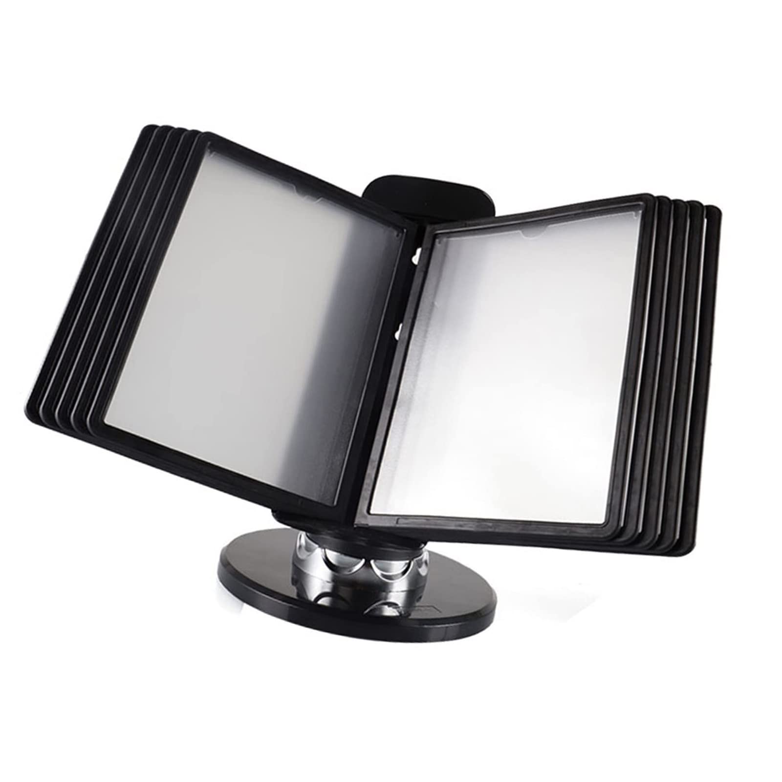 OLSKFUH Desktop Reference Organizer - Catalog Display Rack For Display A4 Documents Desktop/Wall Reference System Wi,size_name-10 Panel
