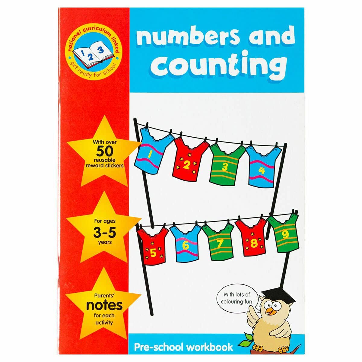 Pre School Activity Workbooks with Reward Stickers