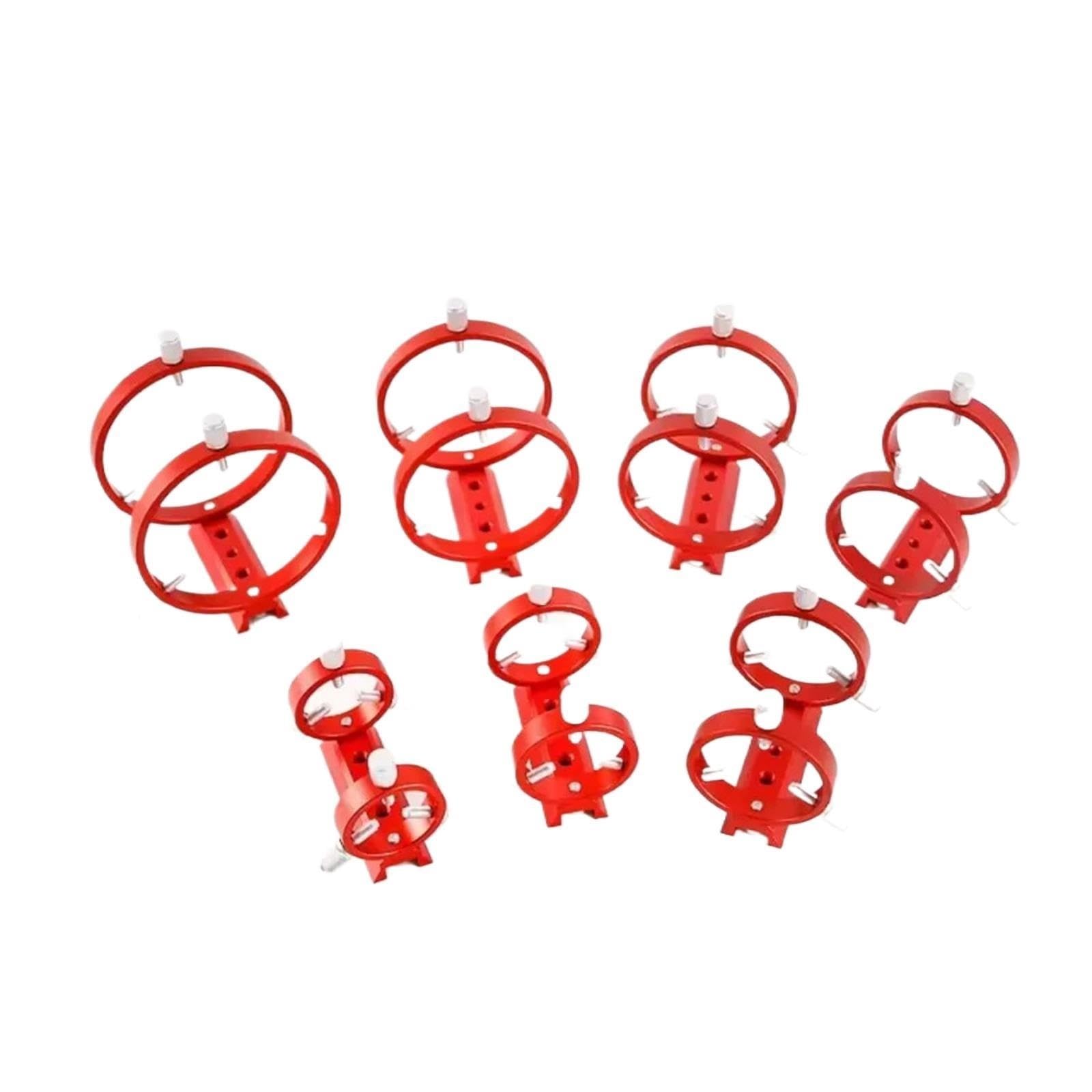 Anillos de Tubo telescopio Metal Anillo Estrella guía 3 Puntos