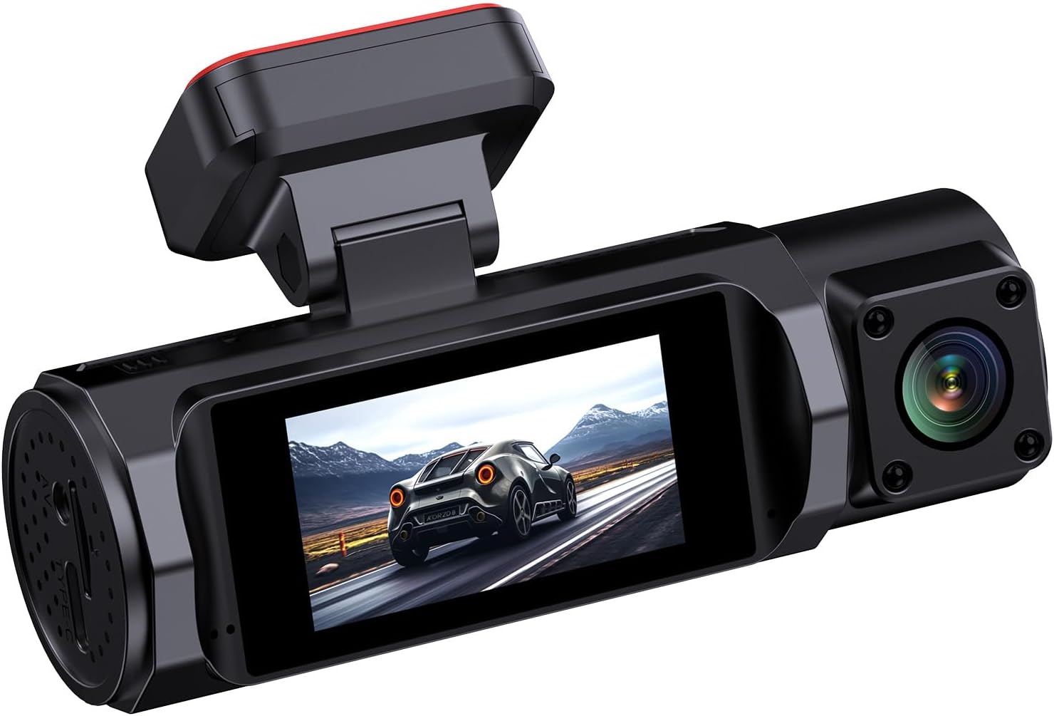 Amazon.com: TUIFAC 4K DAHS CAM Front and Rear，3 Channel Dash Cam, 4K ...