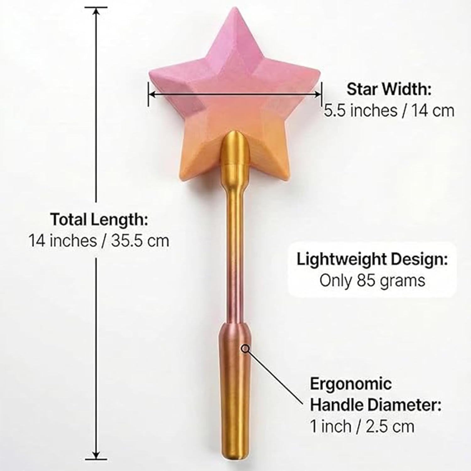 Credit Card Wand, 3D Printed Wand Taps To Pay, Star Magic Wands Contactless Payment Card Holder, Contactless Payment Cards Holder for Kids Teens Adults Cosplay Magicians Performers (Blue)