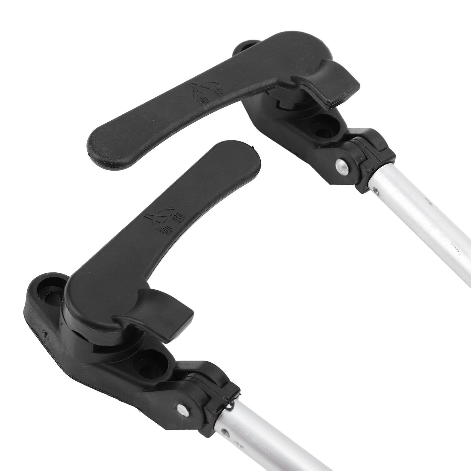 Fabater 1 Paio di Asta di Supporto per Finestra per, Puntone di Sollevamento Telescopico in Lega di Alluminio con Blocco di Sicurezza, Supporto per Sollevatore per Finestra per