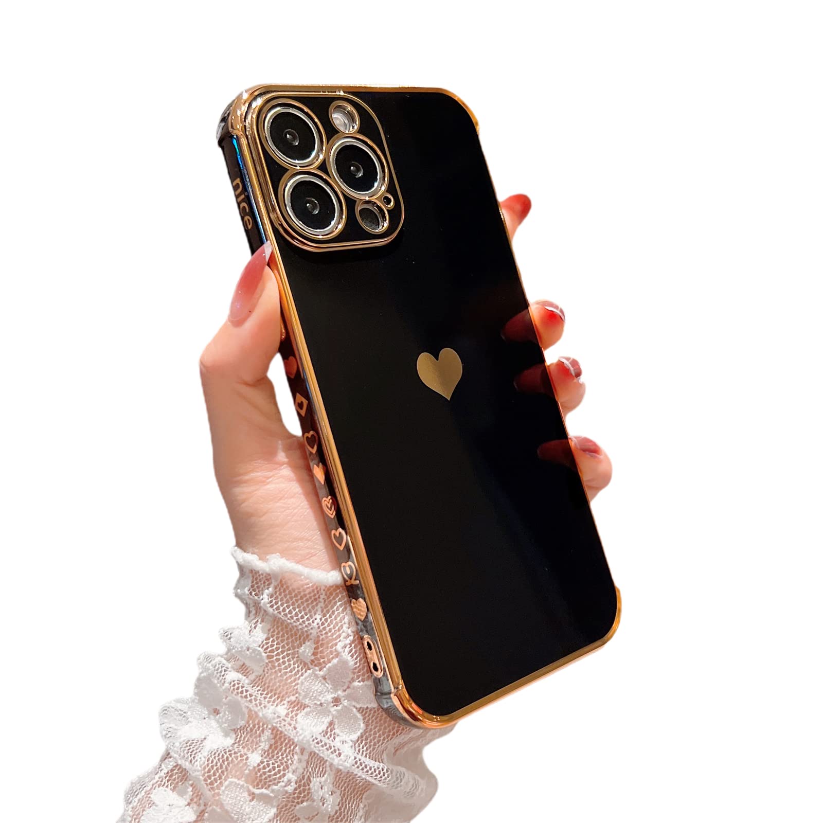 ZTOFERA Funda Compatible Con IPhone 15 Para Niñas Y Mujeres, Funda
