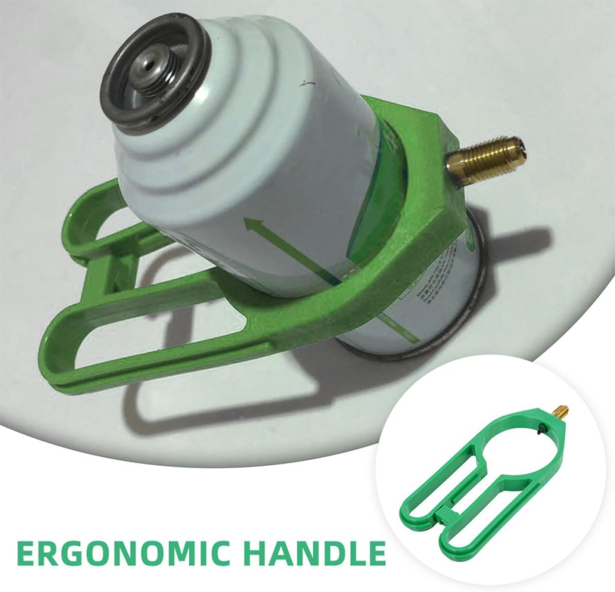 DECHOUS Side Mount Can Tap Valve Compact and Portable for Car Bottle Caps and Abs Material 2pcs with Ergonomic Handle Refrigerant Opener for Outdoor Emergency Repair and Workshops