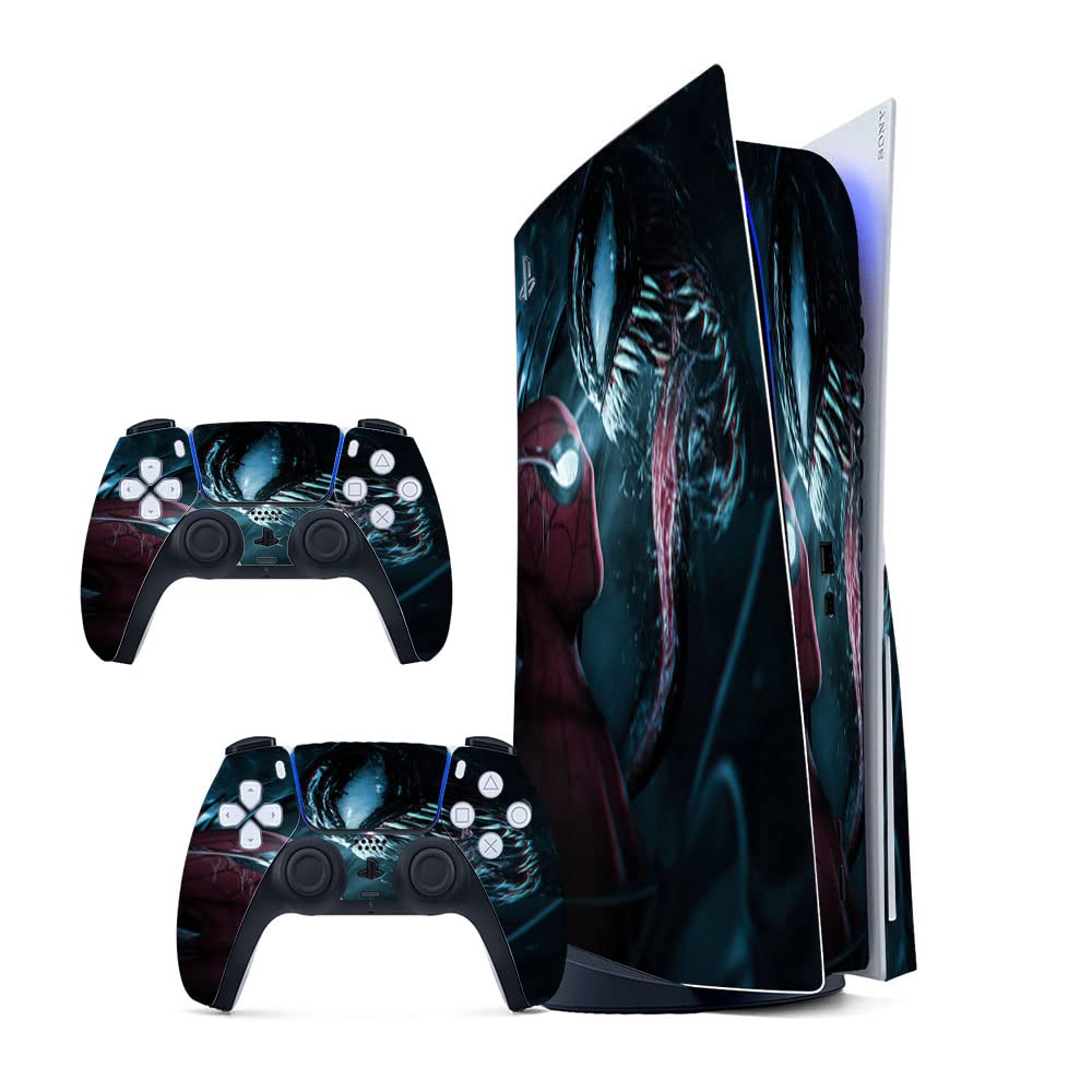 See full amazon price history chart for GADGETS WRAP Printed Vinyl Skin Sticker Decal for Sony PS5 PlayStation 5 Disc Edition Console & 2 Controller (Skin Only, Console & Controller not Included.) - Venom and Spider Multicolor GADGETS WRAP Printed Vinyl Skin Sticker Decal for Sony PS5 PlayStation 5 Disc Edition Console & 2 Controller (Skin Only, Console & Controller not Included.) - Venom and Spider Multicolor (B0BW3V34SB) Amazon Price History, Amazon Price Tracker