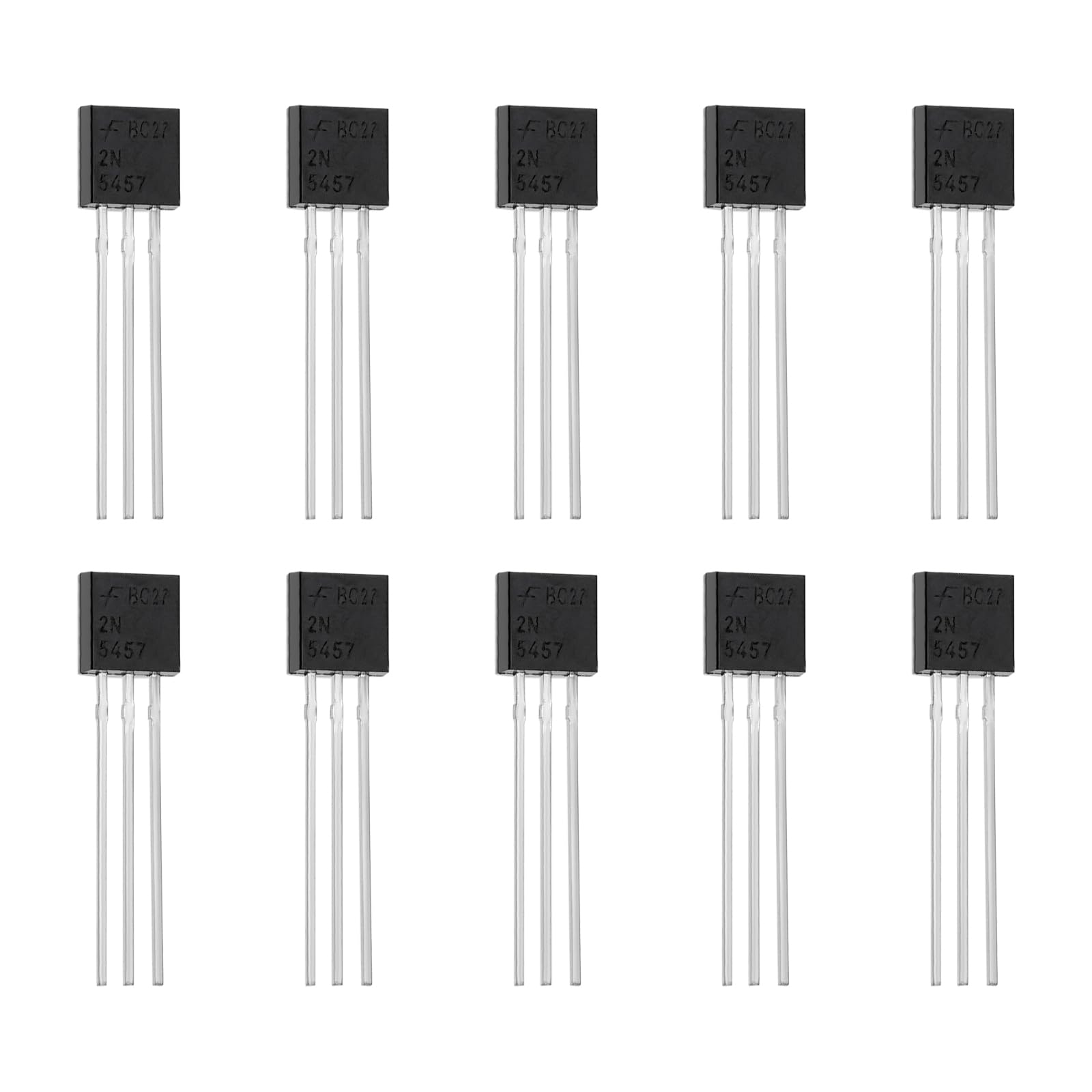 Transistor a canale N 2N5457 Transistor 5457 JFET Transistor a 3 terminali Transistor per progetti fai da te di commutazione transistor di commutazione analogica