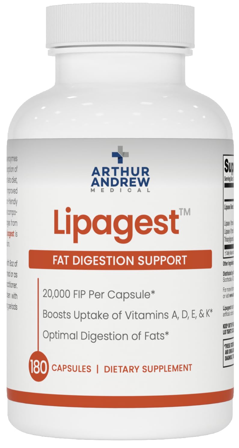 Arthur Andrew Medical, Lipagest, Lipase Enzyme, 20,000 FIP — Amazon image 7