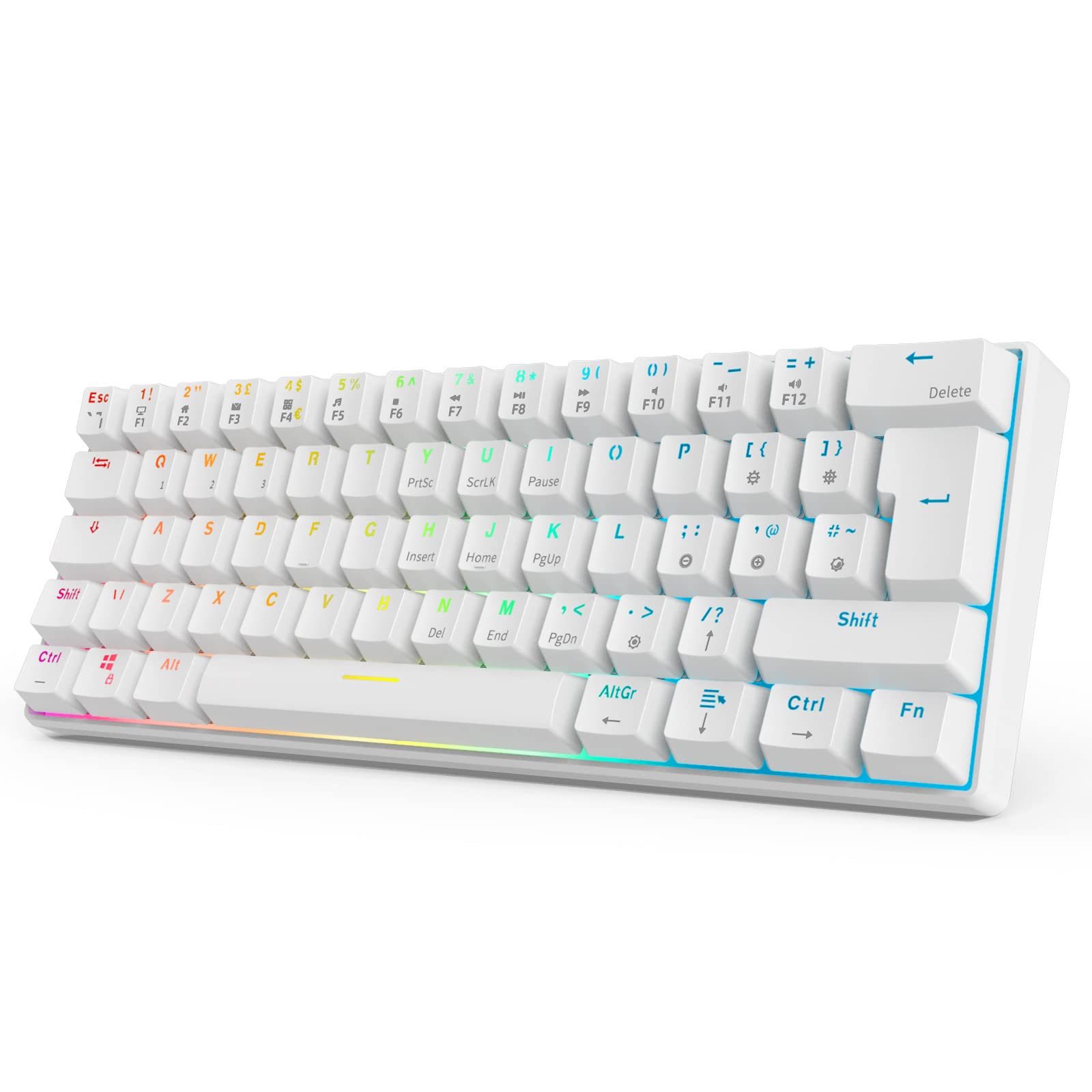 RK ROYAL KLUDGE RK61 60 2.4Ghz Wireless/Bluetooth/Wired Mechanical