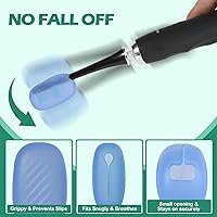 Vista 5 de Lapfoon 6 paquetes de fundas de silicona para cepillos de dientes, tapa para cepillos de dientes eléctricos y manuales