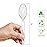 POSATE Heavyweight Plastic Spoons, Clear, 100 Count