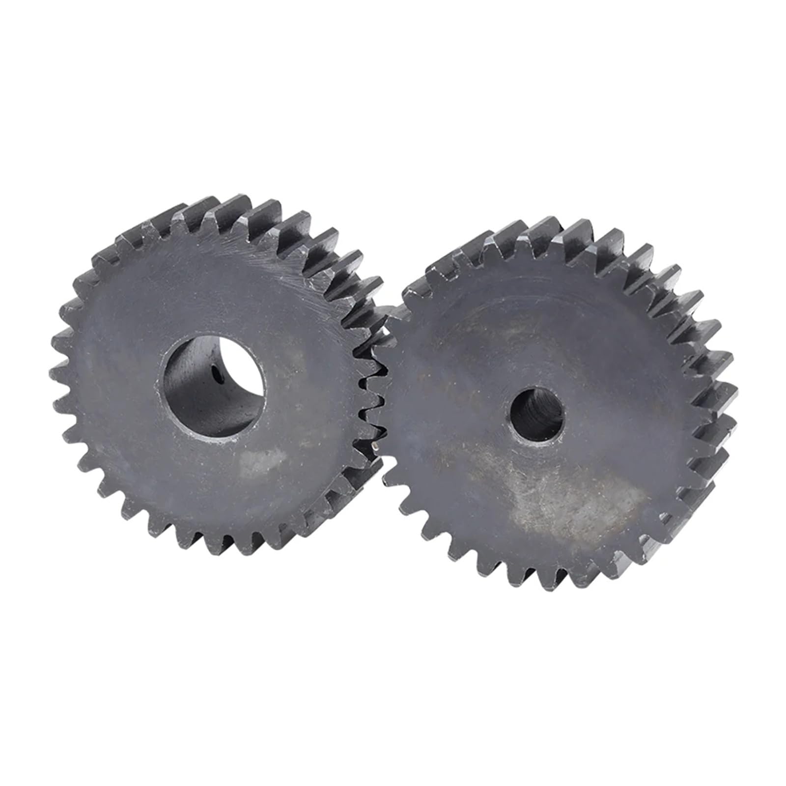 Set di Ingranaggi del pignone, 2M-32T/34T Alesaggio 10/12/14/19/20 mm Ruota dentata annerita SC45#Materiale Acciaio al Carbonio Altezza Denti 20 mm Altezza ingranaggio 35 mm(17 Teeth)