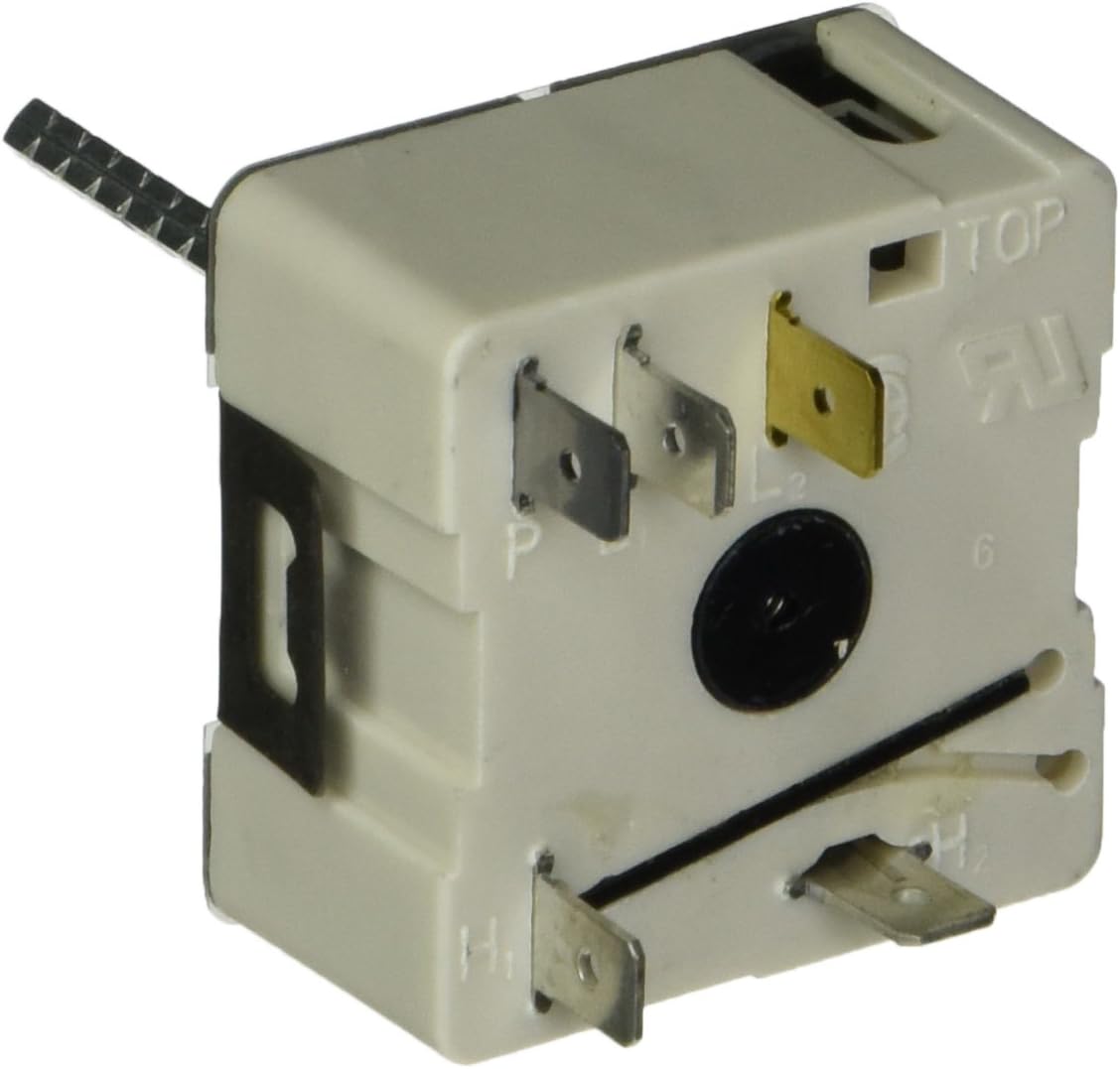 Robertshaw 5500-200 Uni-Kit Universal Electric Range Infinite Switch, Push To Turn,Black