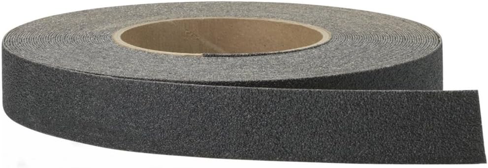 Safety-Walk Slip Resistant Tape Heavy Duty, 1 in x 60 ft, Anti-Slip Tread, Adhere Without Wrinkling, Curling, Tearing, Shrinking or Lifting, Self-Adhesive Backing, Quick & Easy Application (7731)