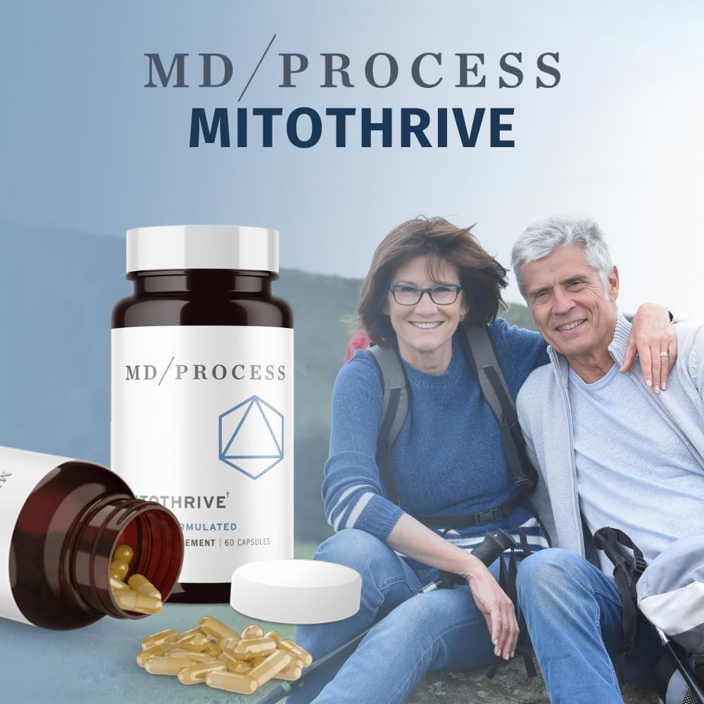 MitoThrive NAD+ Supplement - Boost Cellular Energy & Longevity - NAD+ Supplement for Women & Men - Contains Nicotinamide Riboside - Support Mitochondrial Health - 60 Capsules - Image 7