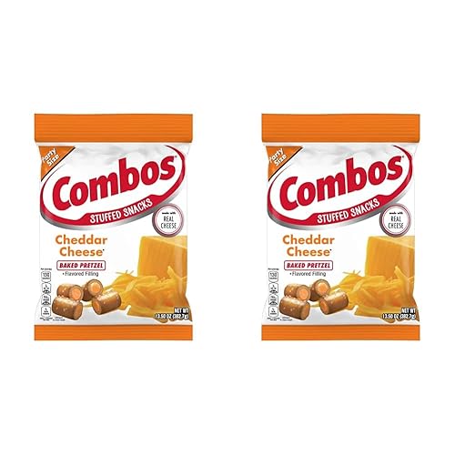 Miniatura 1 de Combos Bocadillos de pretzel horneados con queso cheddar, 13.5 onzas, bolsa, 13.5 onzas (paquete de 2)