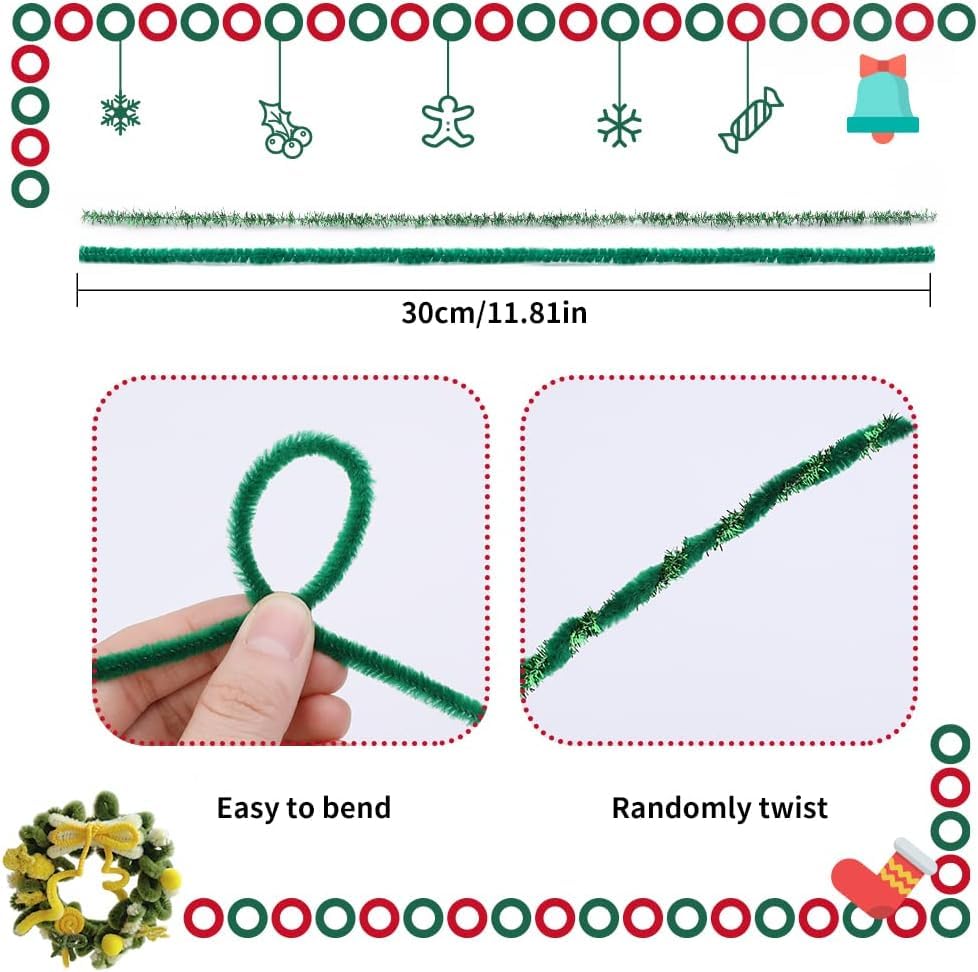 Just Flowers Pipe Cleaner for Craft Flower, 12 Inch Pipe Cleaner Stick Long for Art & Craft, Bouquet Making Materials (Dark Purple, Pack of 100) 2