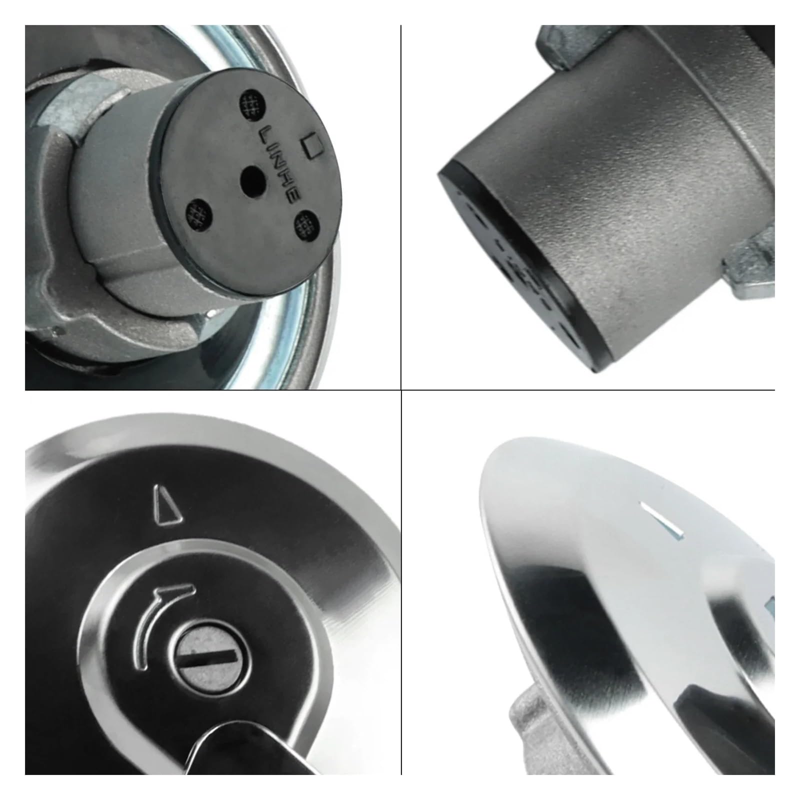 Tappo Serbatoio Serratura Serbatoio Tappo Carburante Per Hond&a CB650 CB750 | Tappo Del Serbatoio In Metallo Resistente, Guarnizione A Prova Di Perdite, Funzionamento Facile Anche