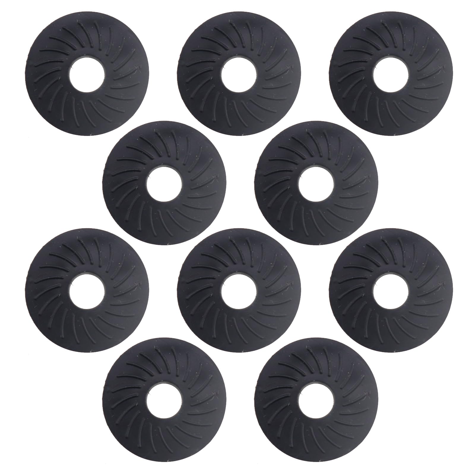 Caishun 10PCS Ring Shaped Rubber Pad Shortened Long Camera Screw Shaft Suitable for 1/4inch-20 Threaded Cameras and Accessories