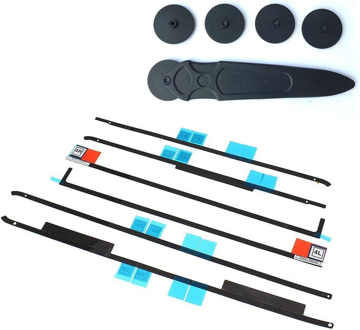LeFix Replacement Display Adhesive Tape Kit+Opening Cut Wheel Tool Kit for iMac (Retina 4K, 21.5-inch, 2019)| iMac (21.5-inch, 2017)| iMac (Retina 4K, 21.5-inch, 2017)-A2116