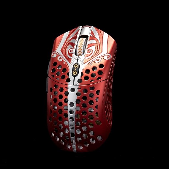 Mouse Roller compatible with Finalmouse Starlight 12 Wireless Mouse Finalmouse ULX Replacement Scroll Wheel Collar Pulley Mice Repair Tool Rubber Ring (White gold, M/L)