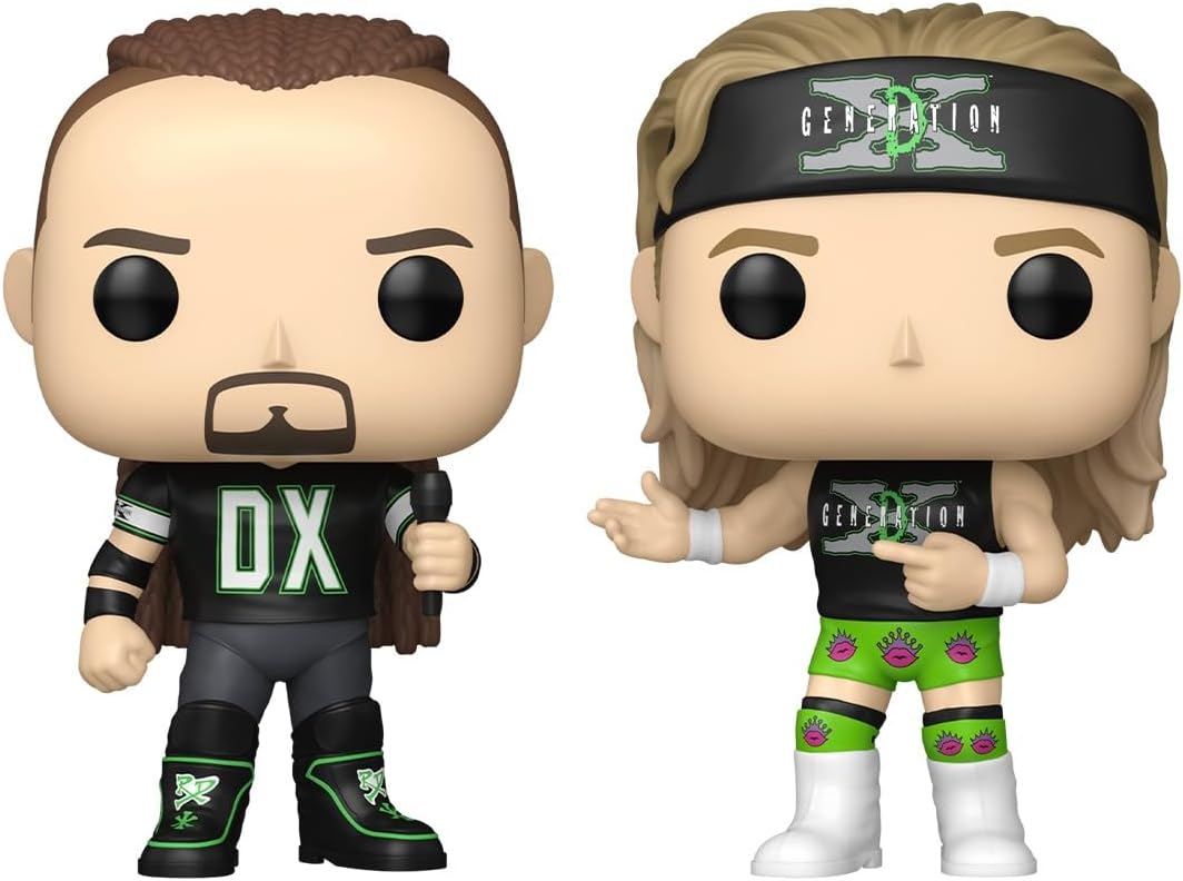 Funko Pop! WWE: New Age Outlaws: Road Dogg Jesse James & Billy Gunn, 2-Pack - Collectable Vinyl Figure - Gift Idea - Official Merchandise - Toys for Kids & Adults