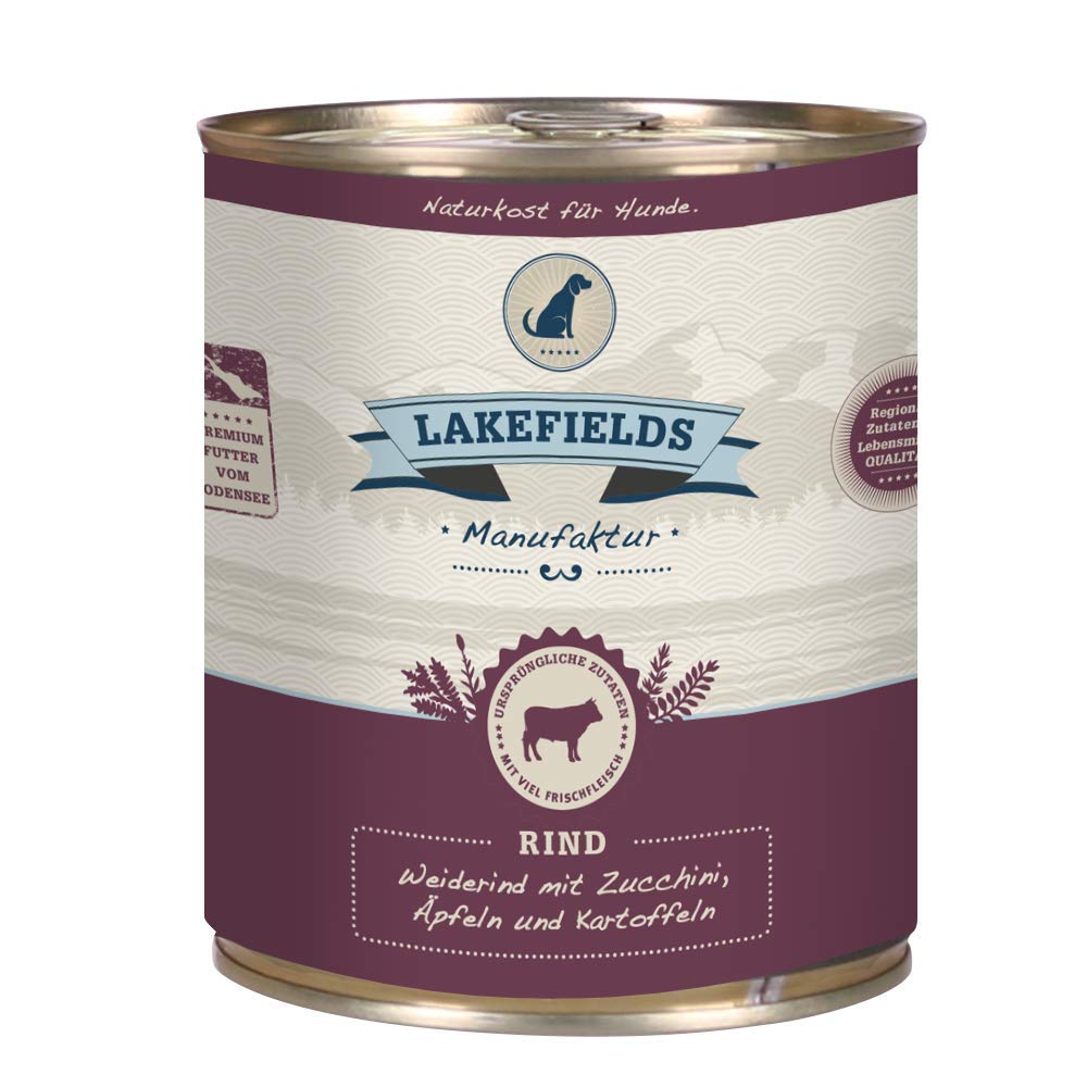 Lakefields Dosenfleisch-Menü Rind (12 x 800g)