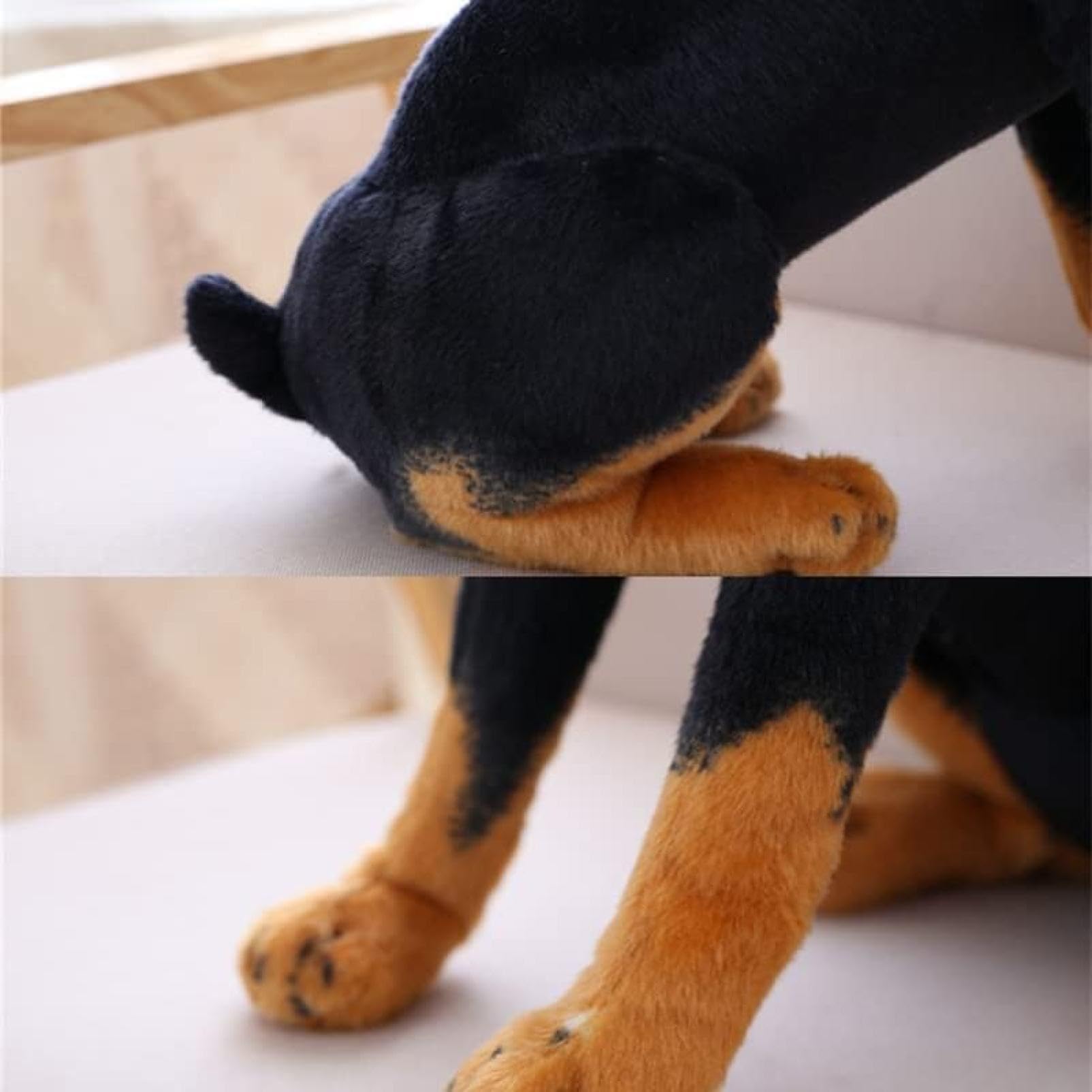 Amazon.co.jp: 可愛い ぬいぐるみ かわいいドーベルマン犬 ぬいぐるみ