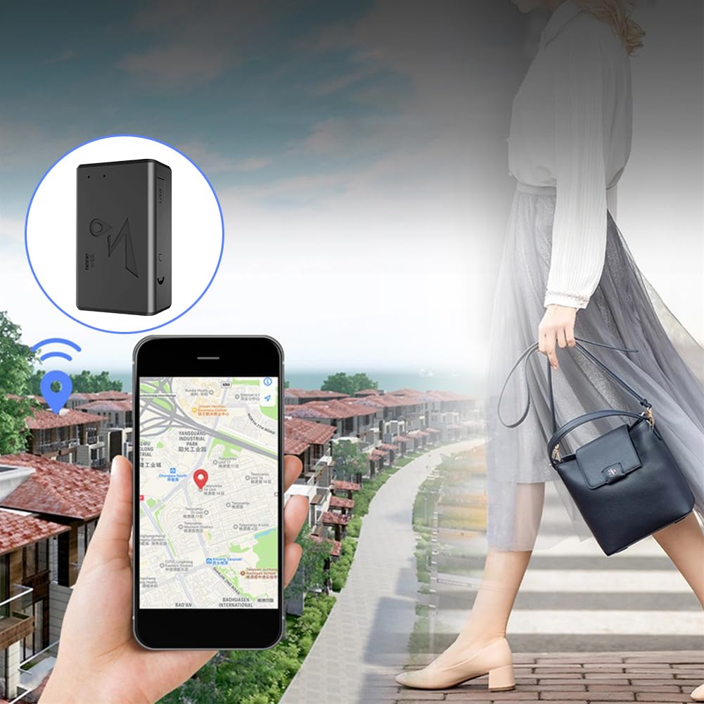 Localizzatore GPS for auto Via Satellite Localizzatore anti-smarrimento for animali domestici Bambini Antifurto Localizzatore portatile Auto a lunga distanza in tempo reale