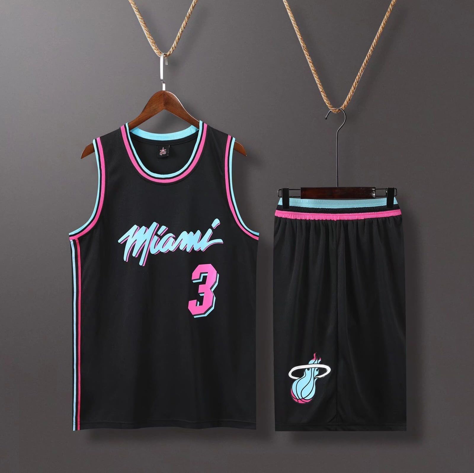 Ensemble Basketball Enfant 2 Pièces Maillot Basket Garçon Homme Séchage Rapide Gilet Tee Shirt Short Vêtements Sport