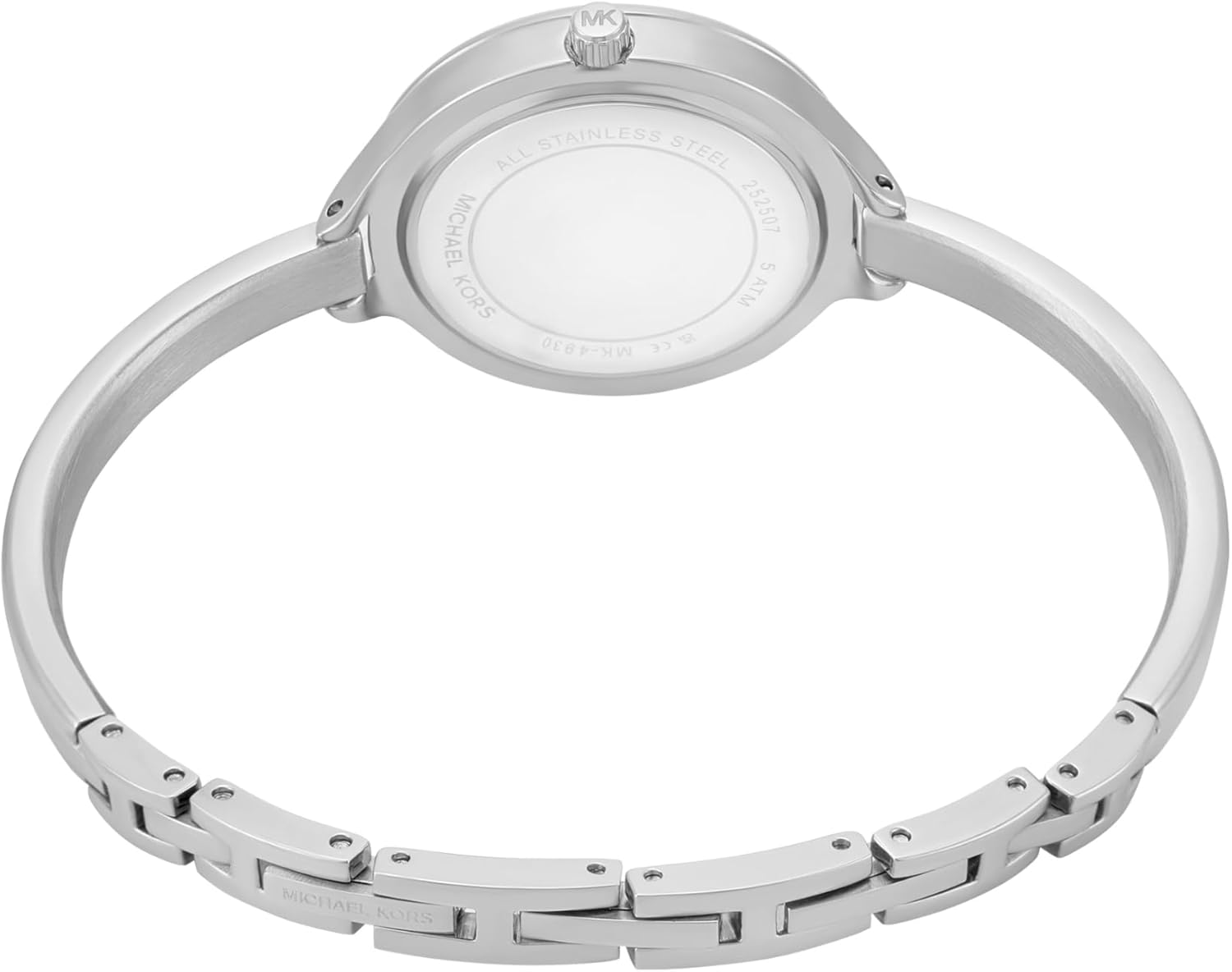 Michael Kors Women's Izzy Three-Hand Stainless Steel Bracelet Watch (Model: MK4930) - Image 4