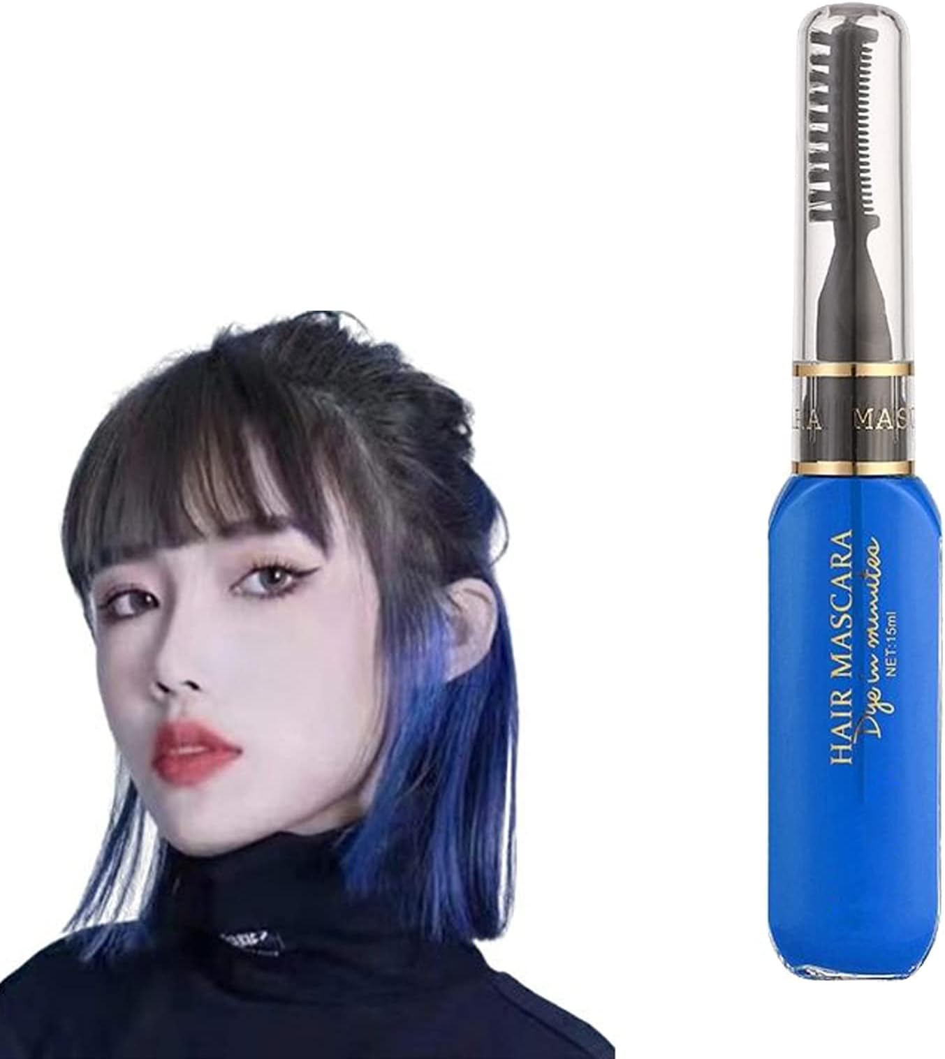 Blue Hair Spray Colour for Kids,Temporary Hair Chalk Comb Washable Hair Dye, Instant Hair Dye for Christmas, Halloween, Birthdays, Parties (Blue)