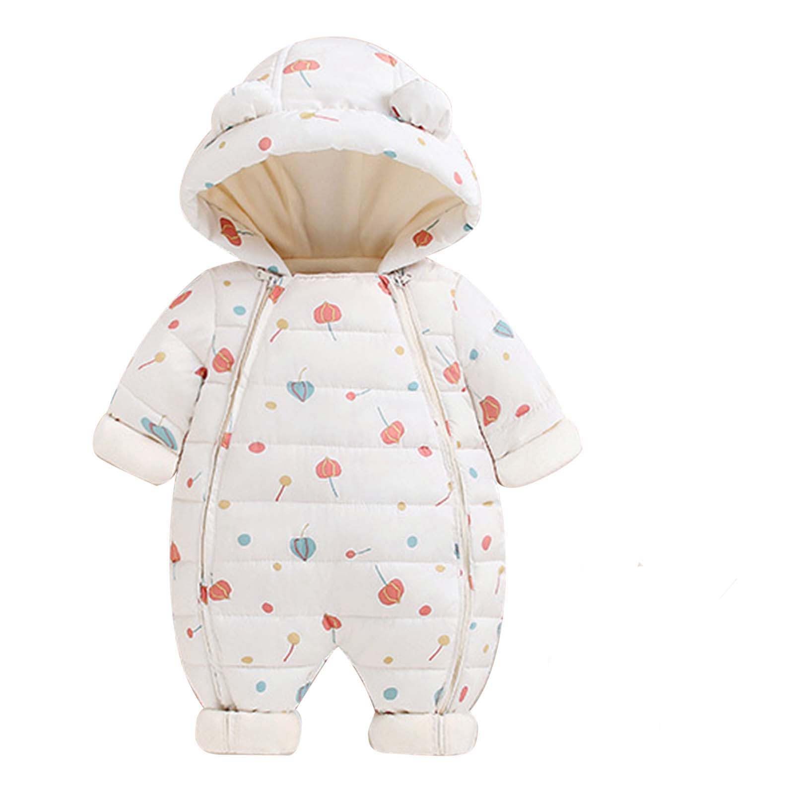 Giubbotto Neonato 0 3 Mesi Tuta Invernale Neonato Tutina Neonata Maschio Muffole Neonati Ciniglia Tutine Termica Caldo Cotone Bianca Bambina Neve 2 Anni Pigiama 10 Sci 24M Abbigliamento Femmina Bimbo