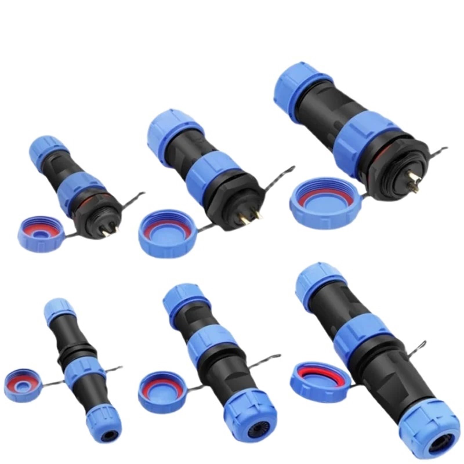 SP13 2-12PIN SP16/17 SP20/21 IP68-Stecker