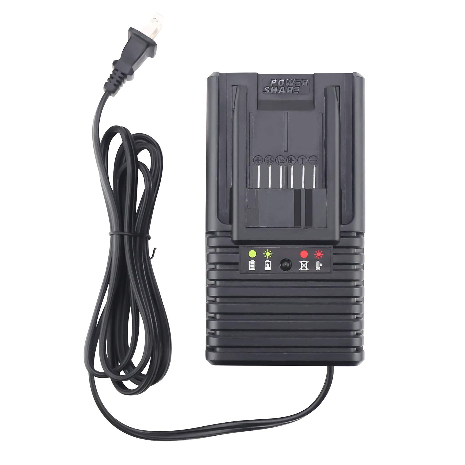 WA3868 20 Volt Lithium Quick Charger Replacement for Worx Compatible with Worx 18V/20V Battery WA3868 WA3520 WA3525 WA3512 WA3512.1 WA3522 WA3544 WA3742 WA3575 WA3578 Lithium-Ion Battery Charger