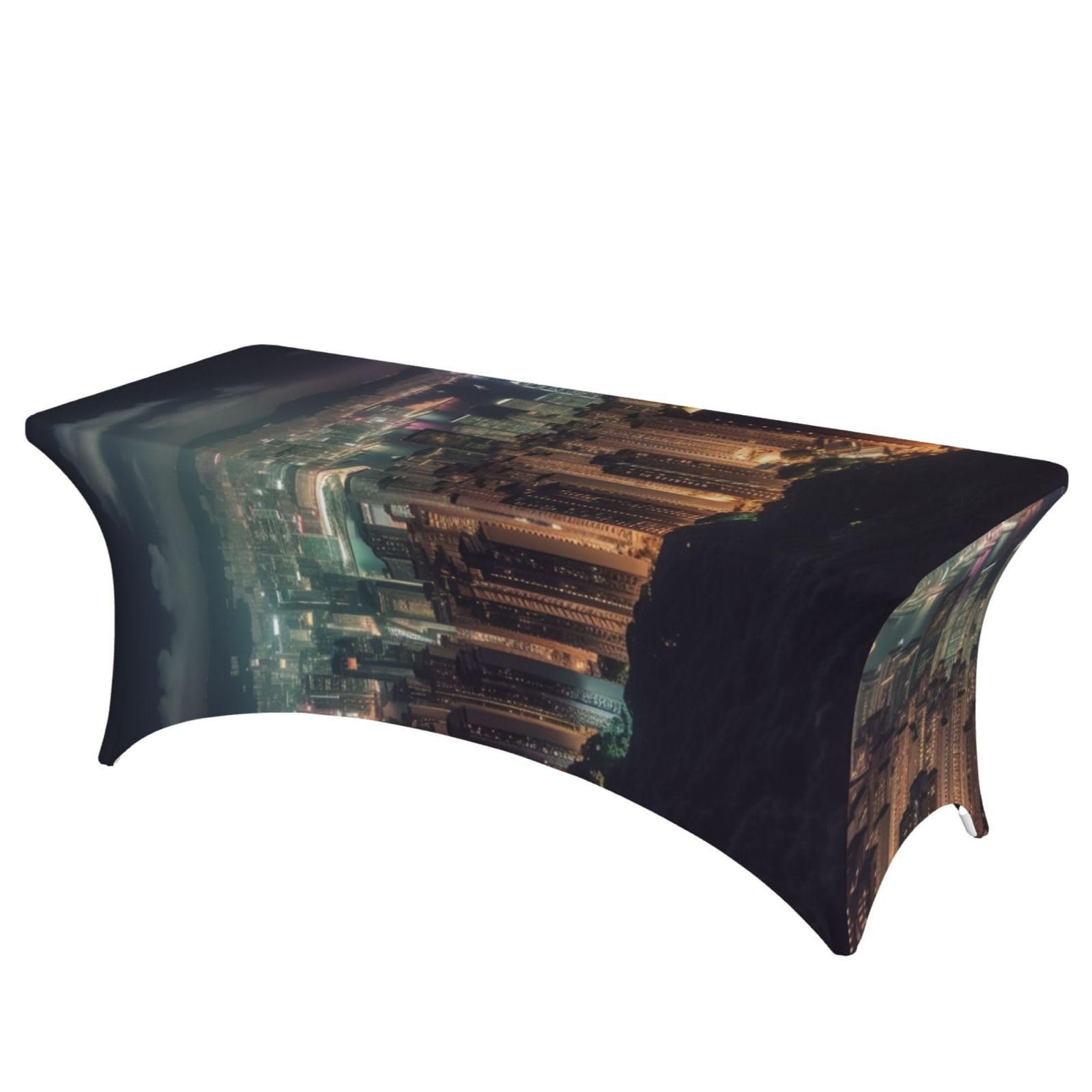 Nappe Hong Kong extensible idéale pour buffet de mariage et décoration de fête 1,8m