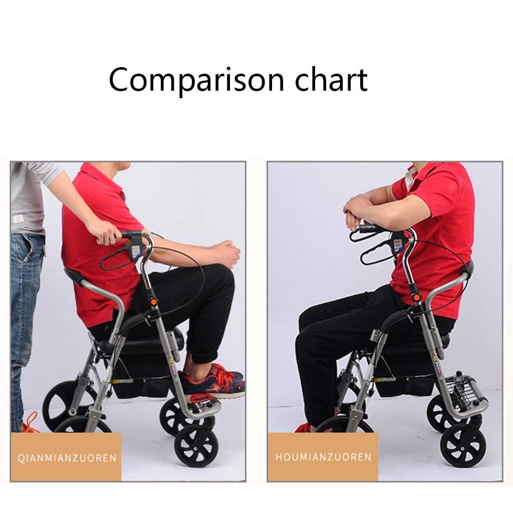Andador, Andador con Ruedas Andador con Asiento Andador con Asiento Andador con Asiento y Ruedas Andadores Plegables de aleación de Aluminio Little Surprise