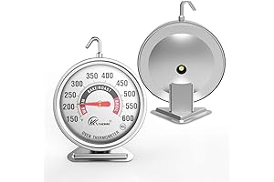 KT THERMO Oven Thermometer for Gas Oven, Extra Large Dial Easy to Read