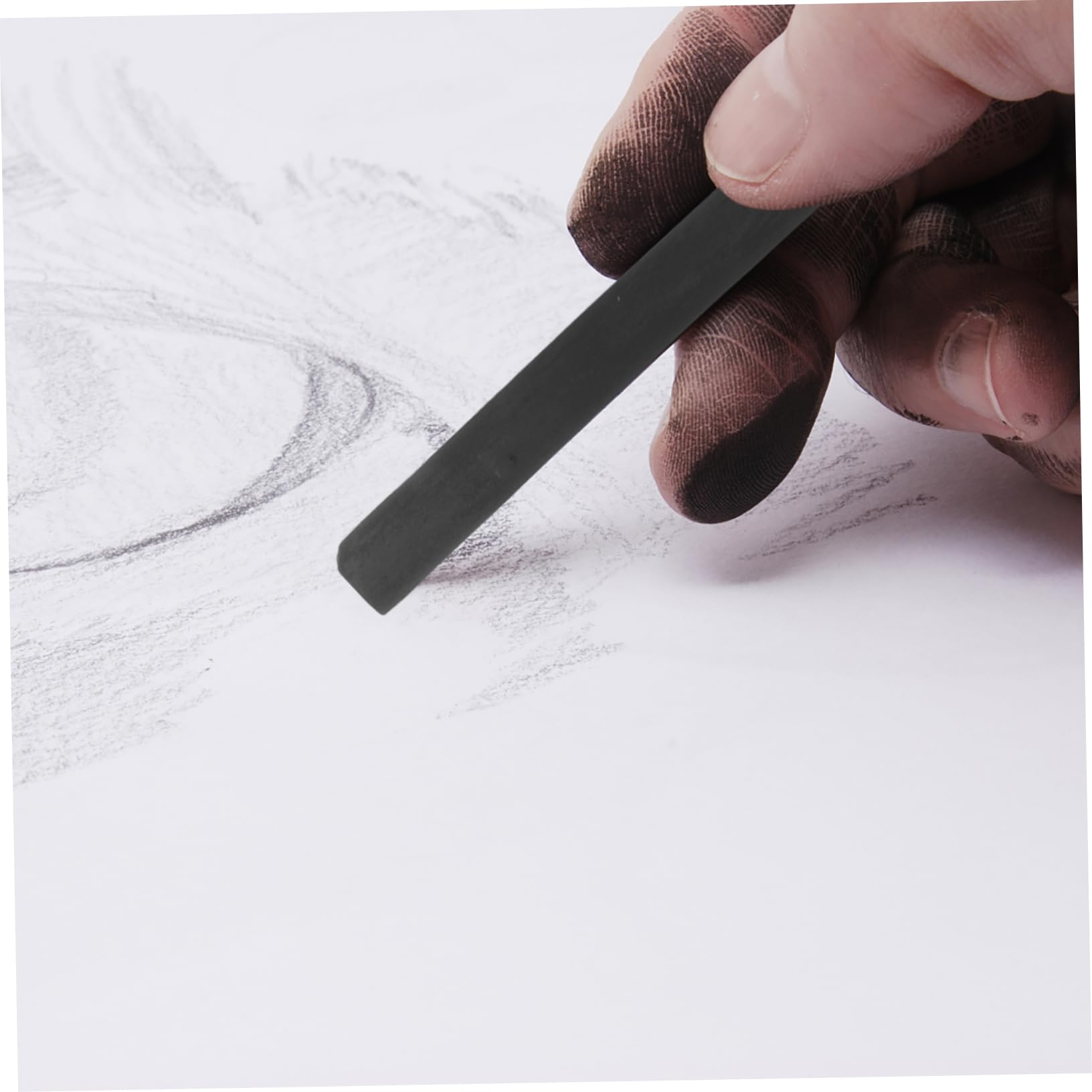 NUOBESTY 60piezas Lápices De Carboncillo Comprimido De Sauce Para Dibujo y Sombreado Artístico Para Adultos y Adolescentes Para y