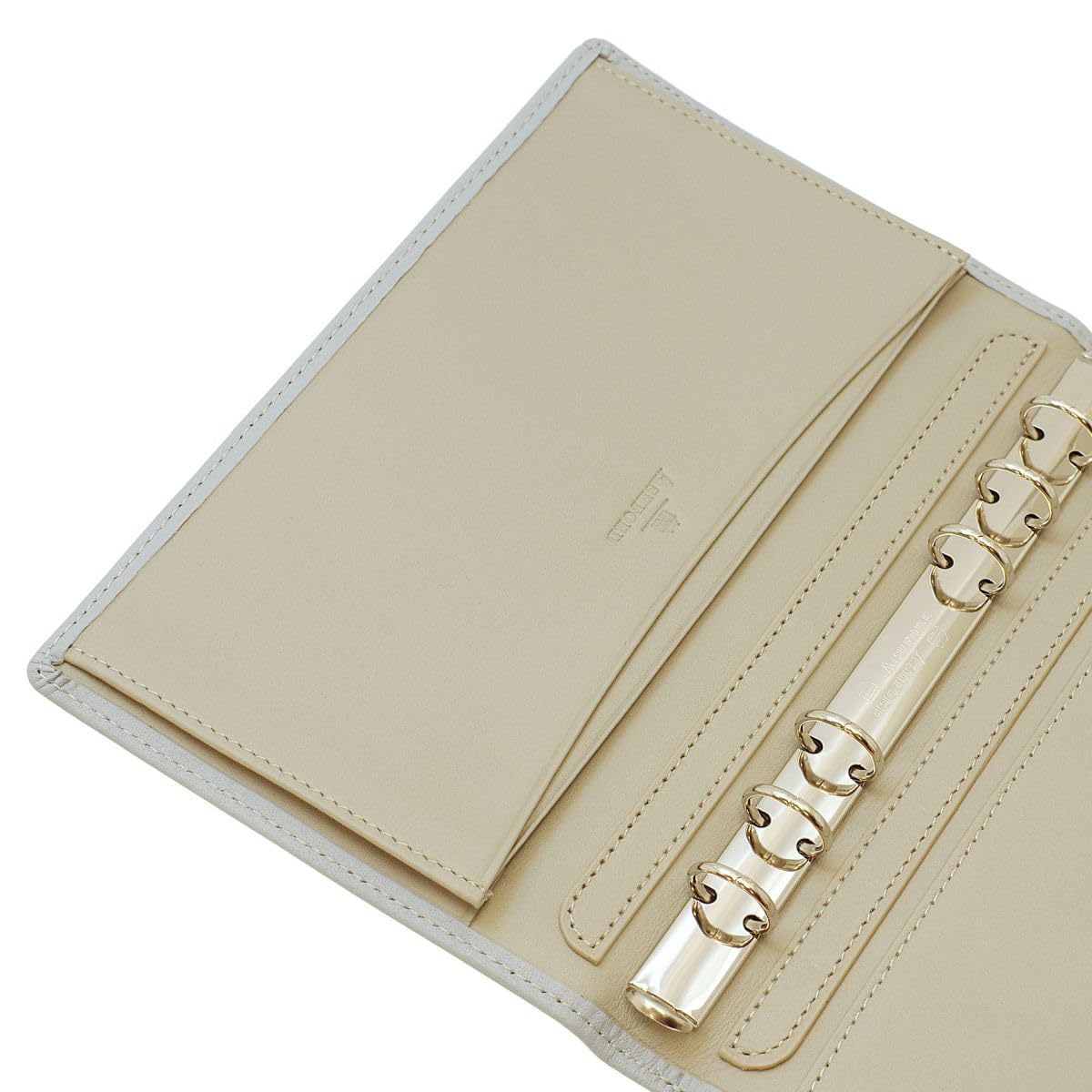 アシュフォード　モダングレース　バイブルサイズ システム手帳 モダングレース バイブル φ15mm flap｜文房具の